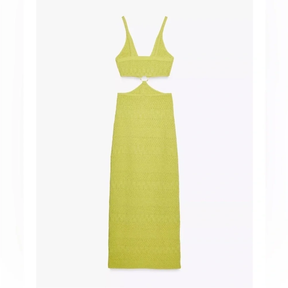 VIRAL NEW ZARA  CUT OUT DRESS SIZE S 
🚨FIRM PRICE NO DISCOUNT ON THIS DRESS - Picture 6 of 16